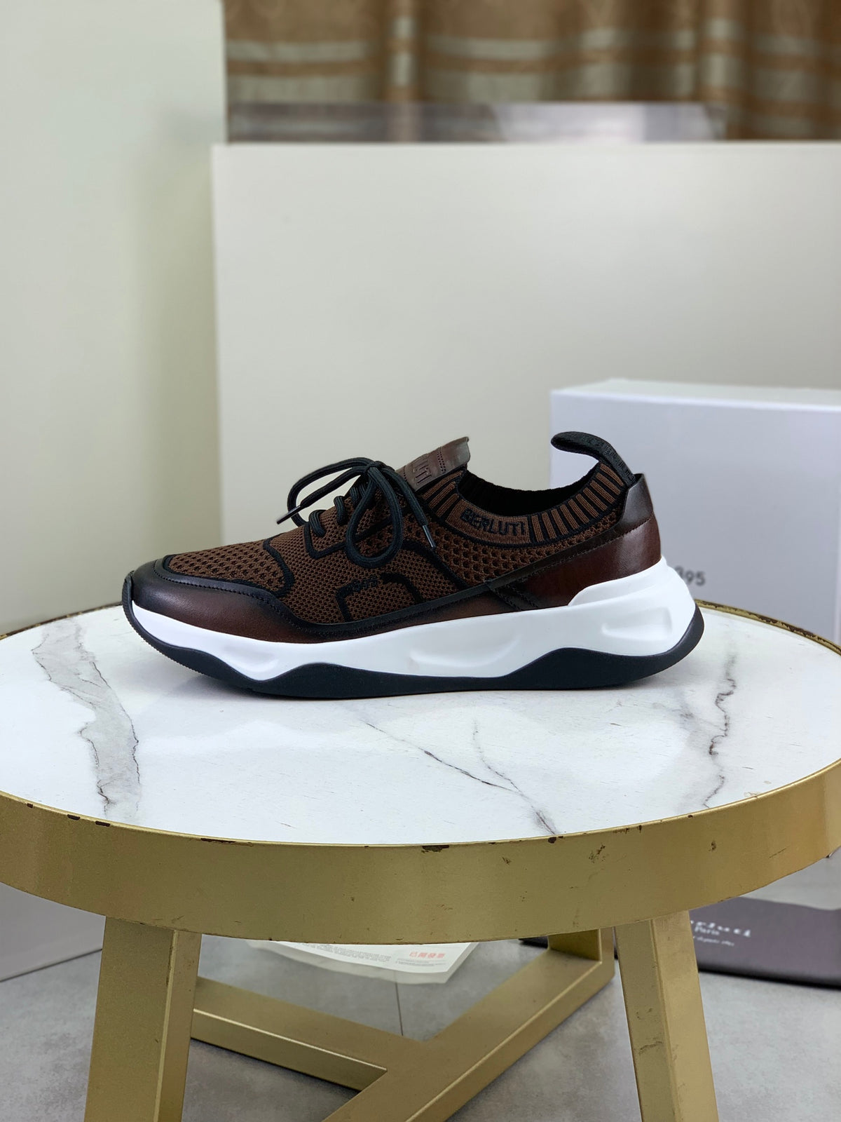 Berluti Men's Edge-Last Leather Casual Shoes