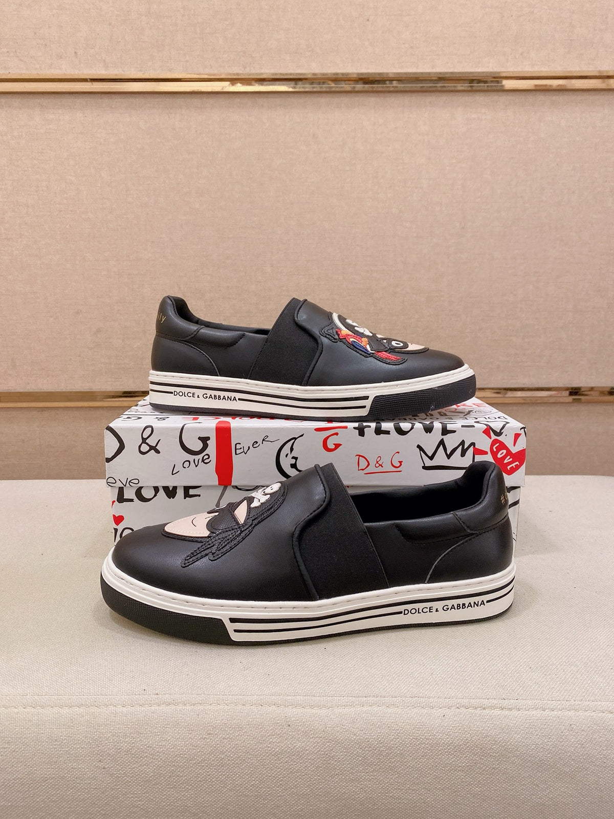 Dolce & Gabbana DG 'Little Monster' Casual Sneakers