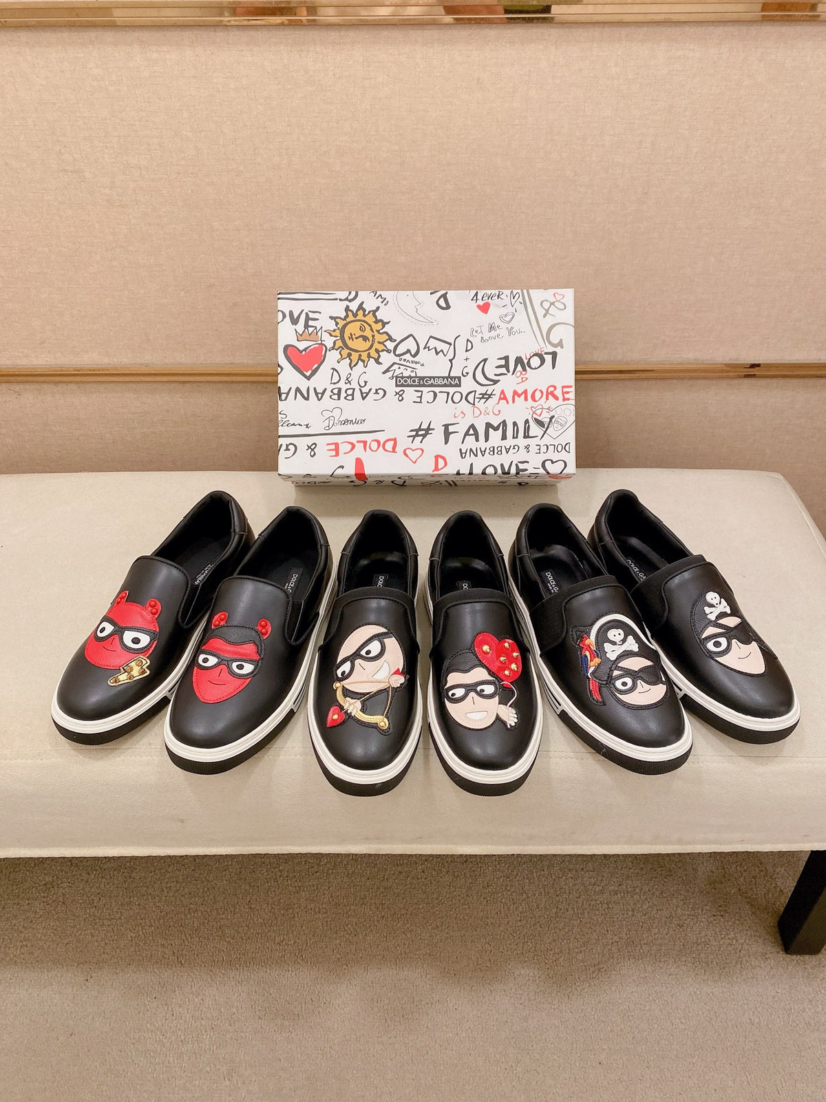 Dolce & Gabbana DG 'Little Monster' Casual Sneakers