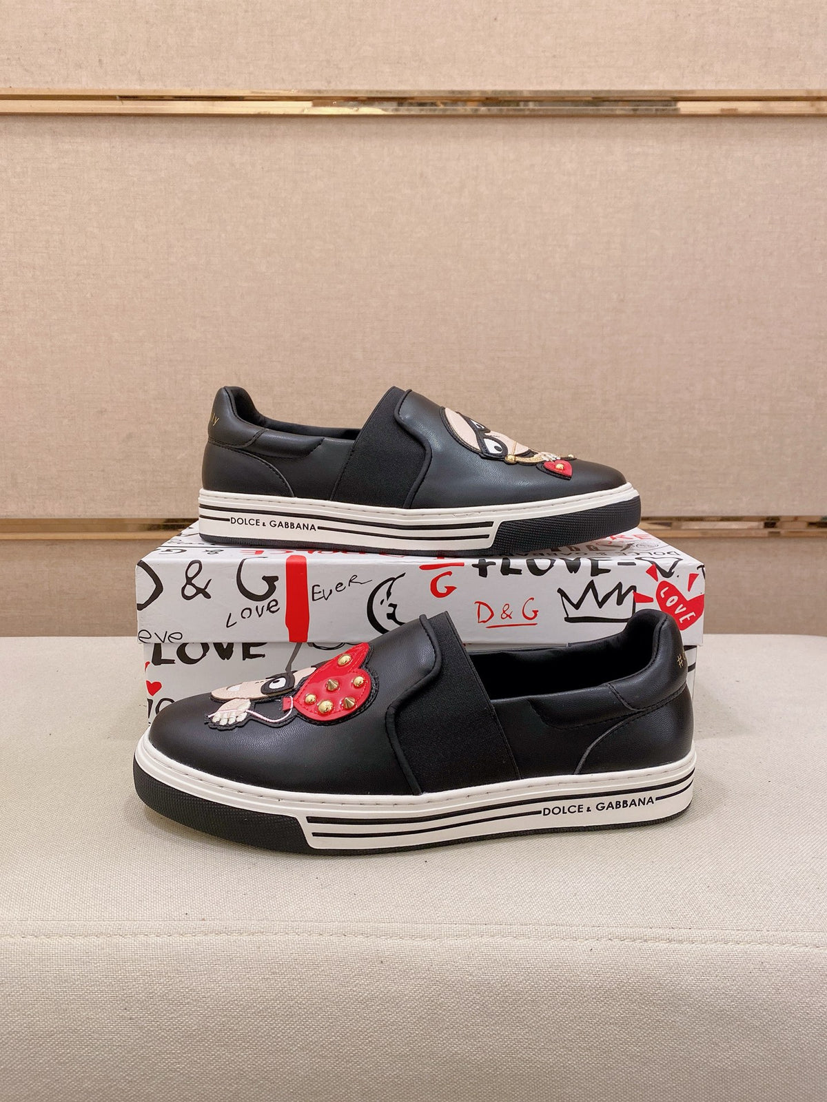 Dolce & Gabbana DG 'Little Monster' Casual Sneakers