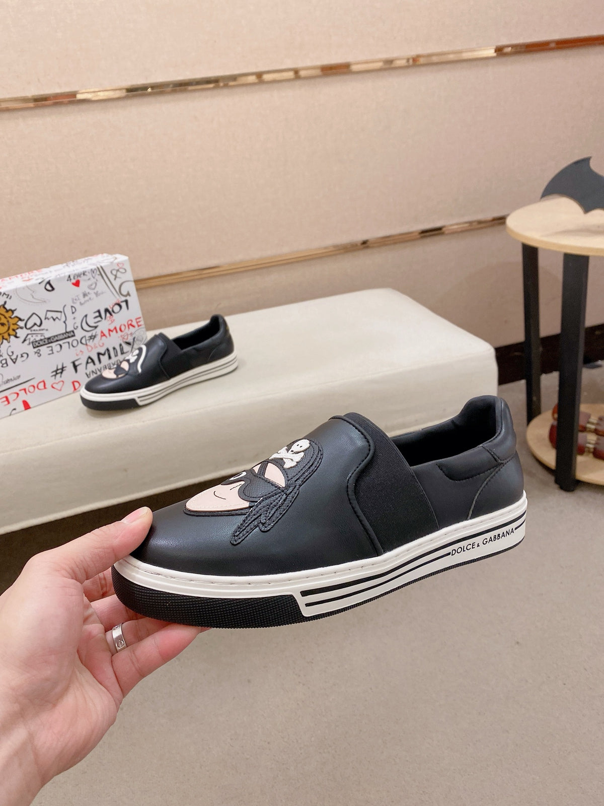 Dolce & Gabbana DG 'Little Monster' Casual Sneakers