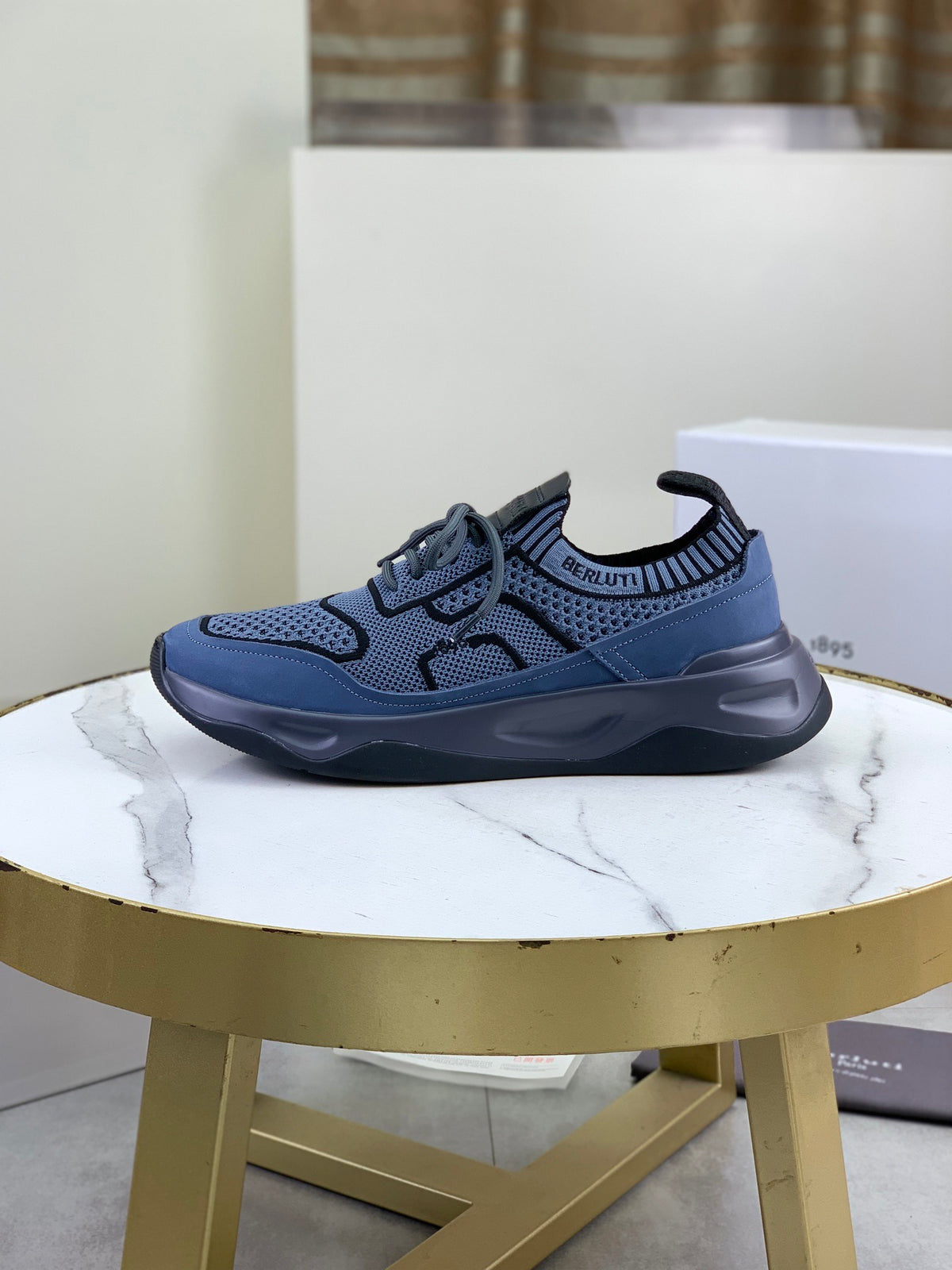Berluti Men's Edge-Last Leather Casual Shoes