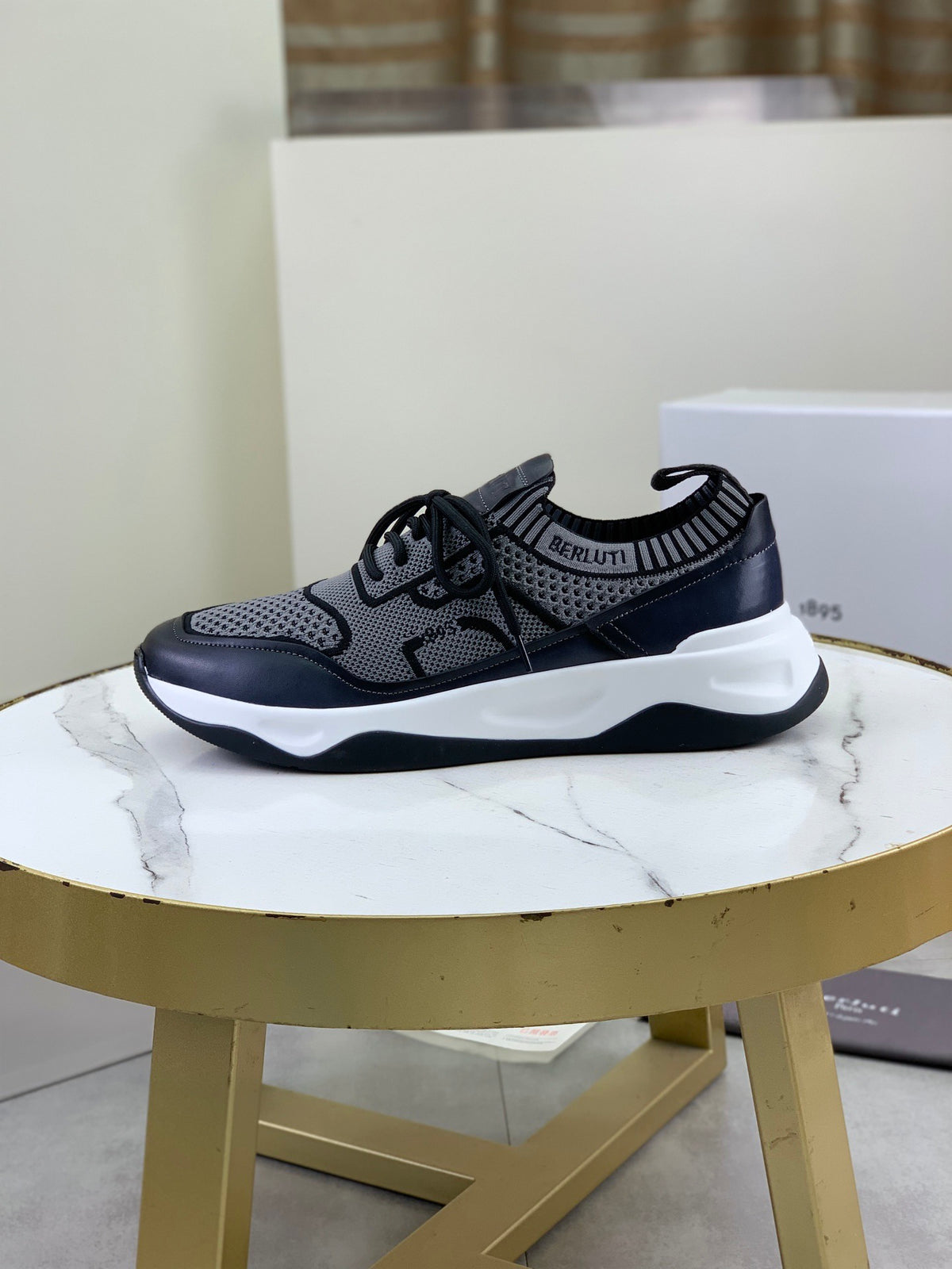 Berluti Men's Edge-Last Leather Casual Shoes