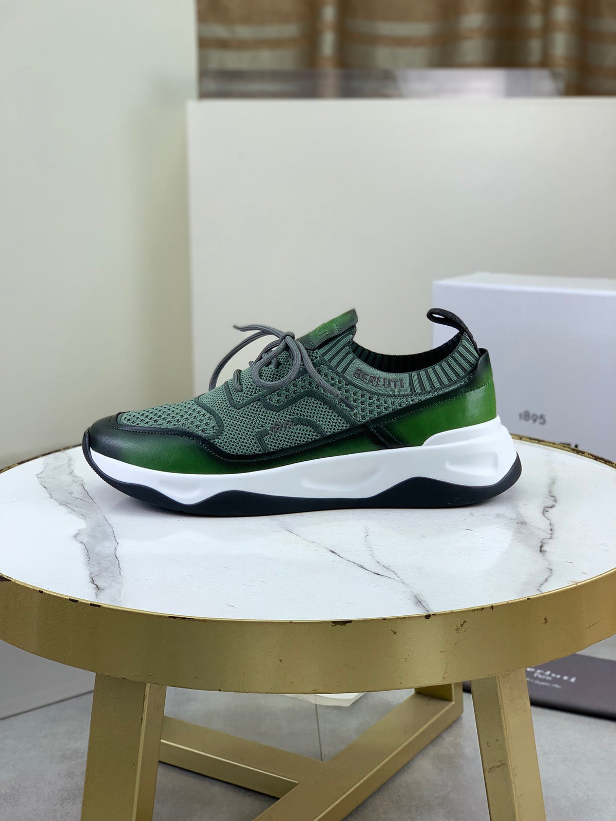 Berluti Men's Edge-Last Leather Casual Shoes