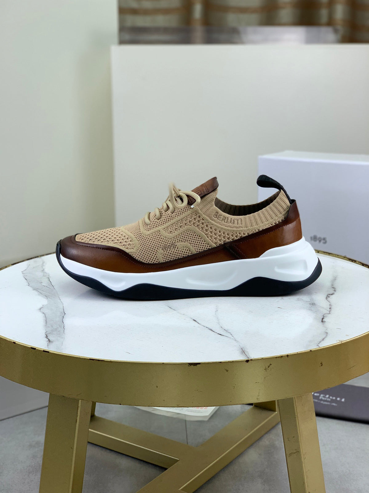 Berluti Men's Edge-Last Leather Casual Shoes