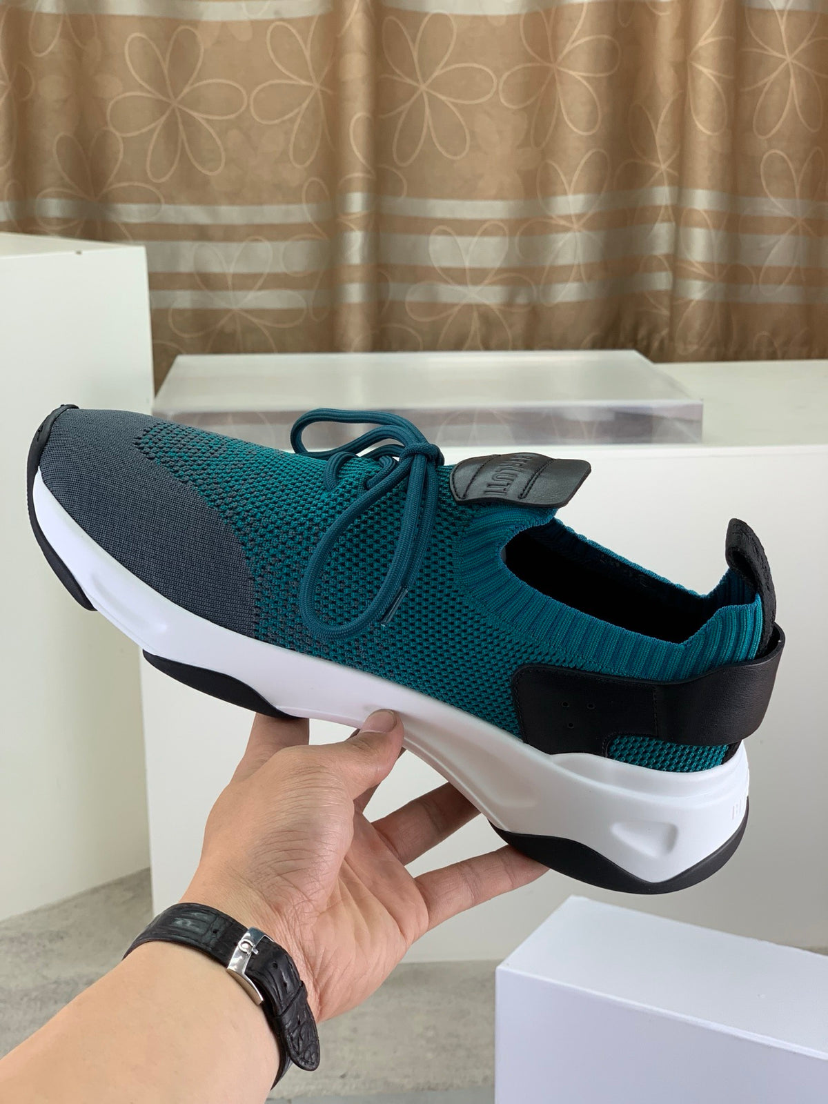 Berluti Men's Edge-Last Leather Casual Shoes