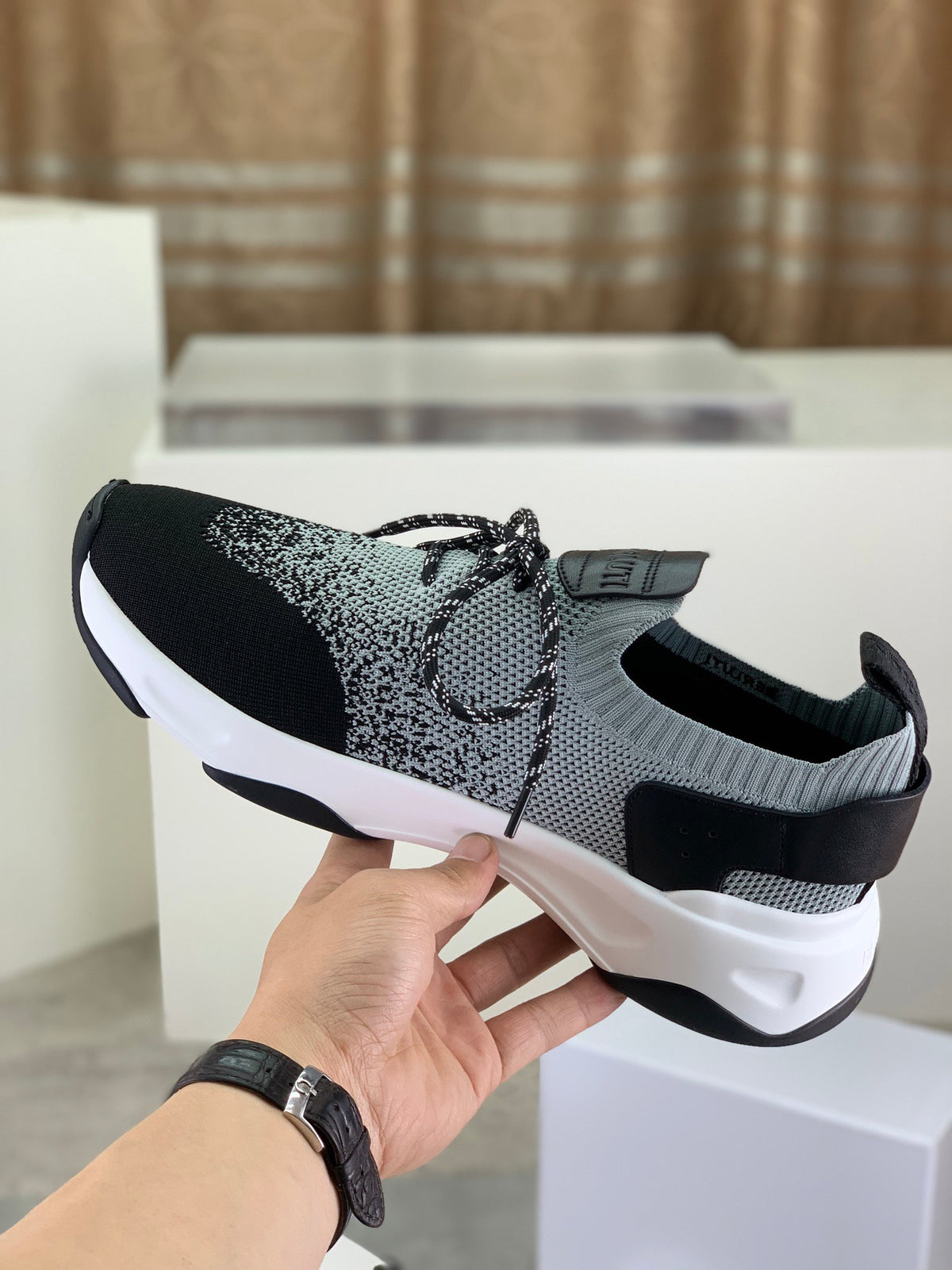 Berluti Men's Edge-Last Leather Casual Shoes