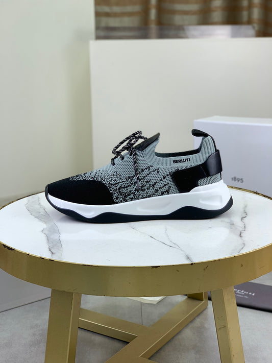 Berluti Men's Edge-Last Leather Casual Shoes
