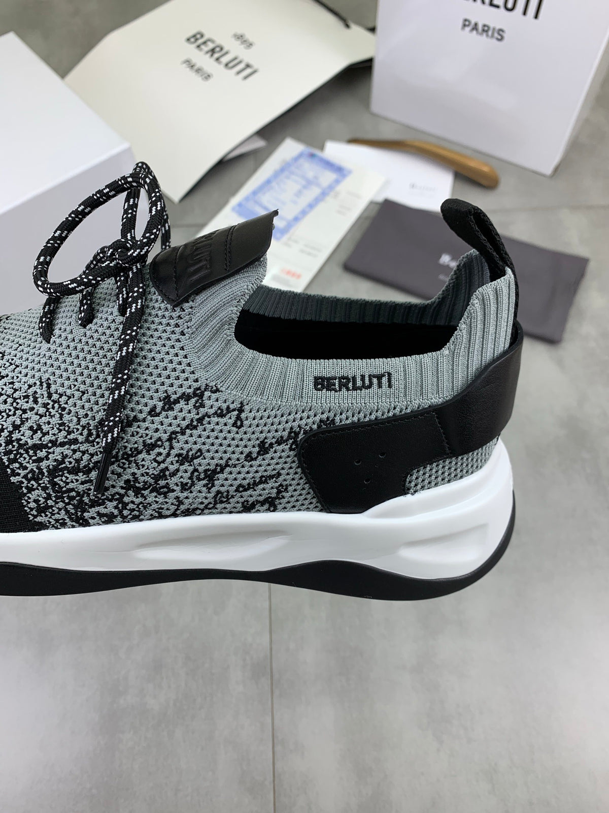Berluti Men's Edge-Last Leather Casual Shoes