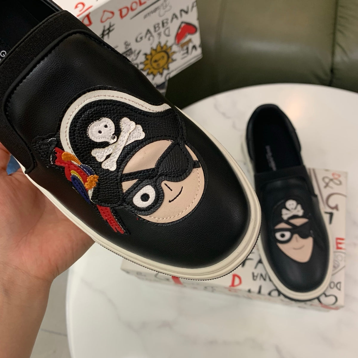 Dolce & Gabbana DG 'Little Monster' Casual Sneakers