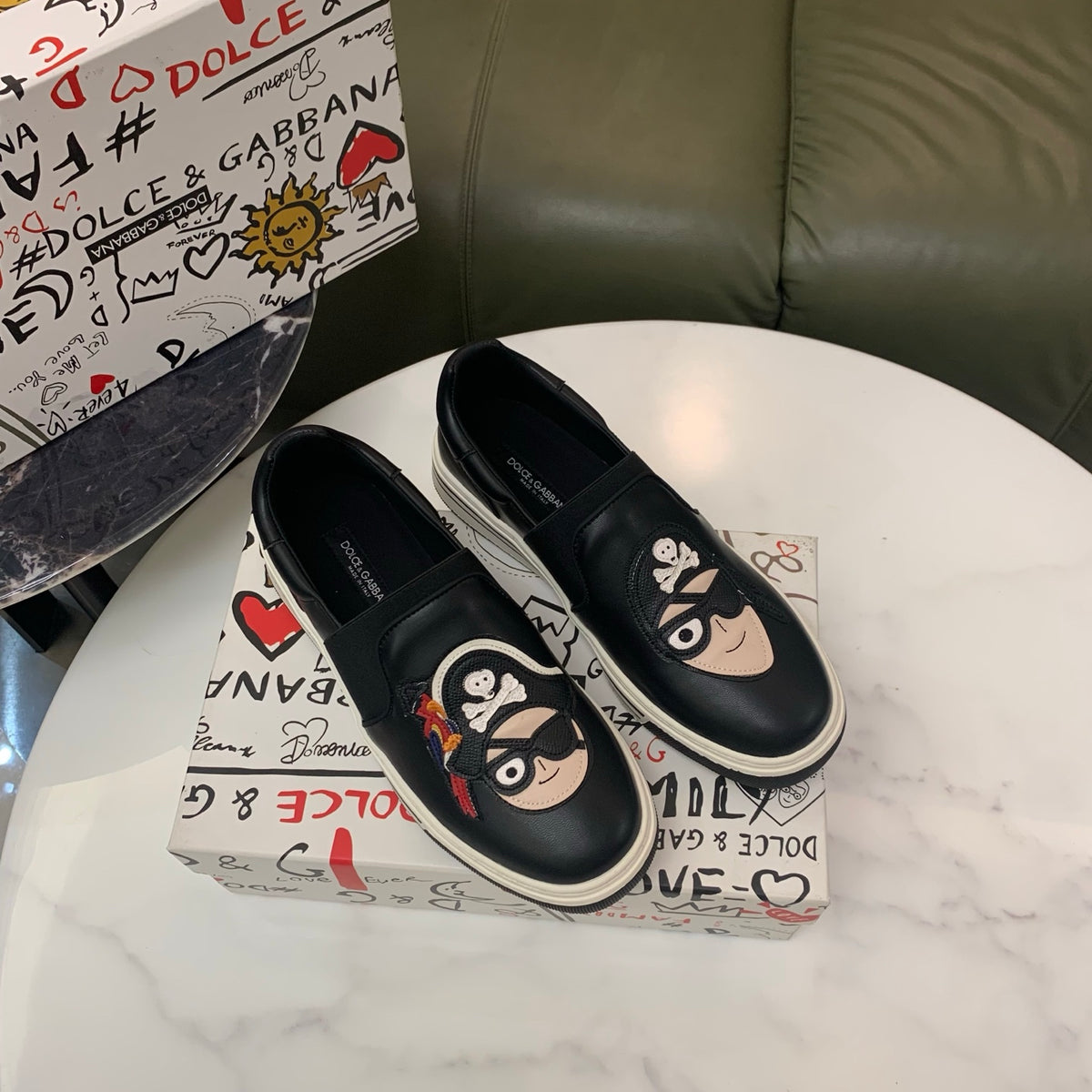 Dolce & Gabbana DG 'Little Monster' Casual Sneakers