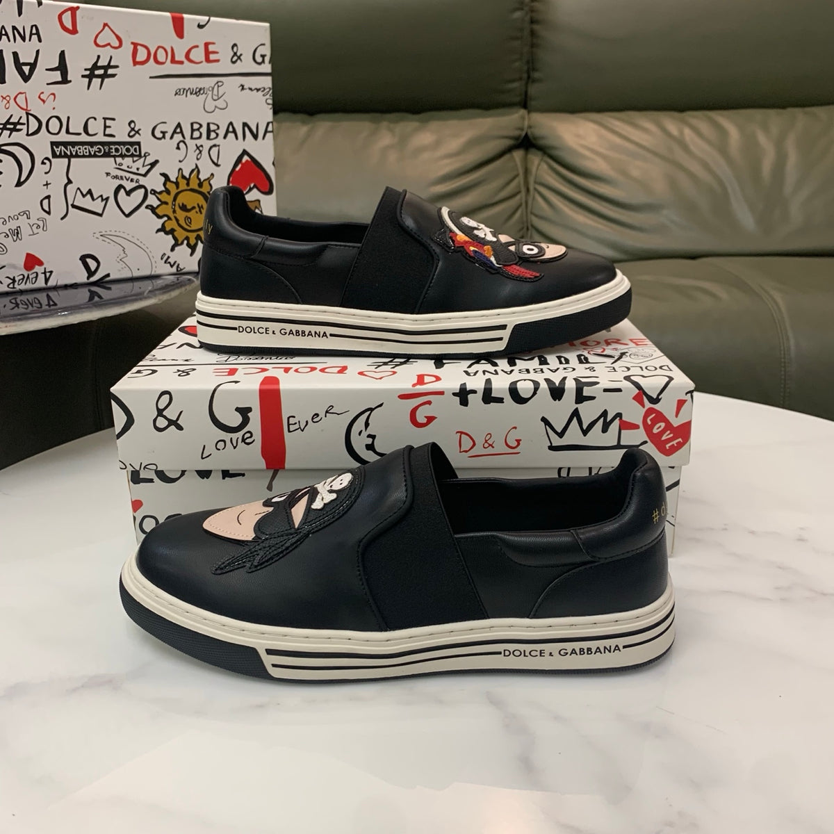 Dolce & Gabbana DG 'Little Monster' Casual Sneakers