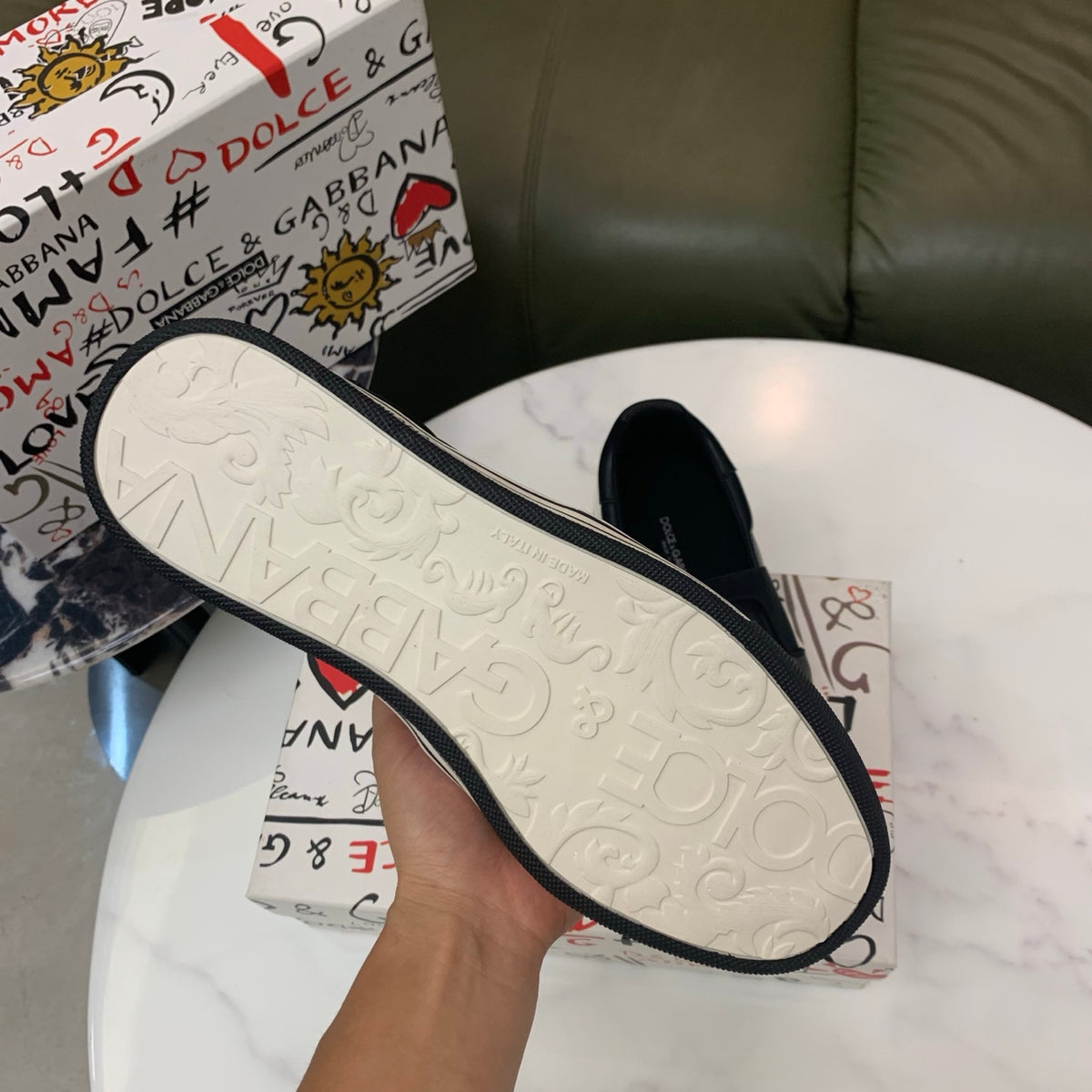 Dolce & Gabbana DG 'Little Monster' Casual Sneakers