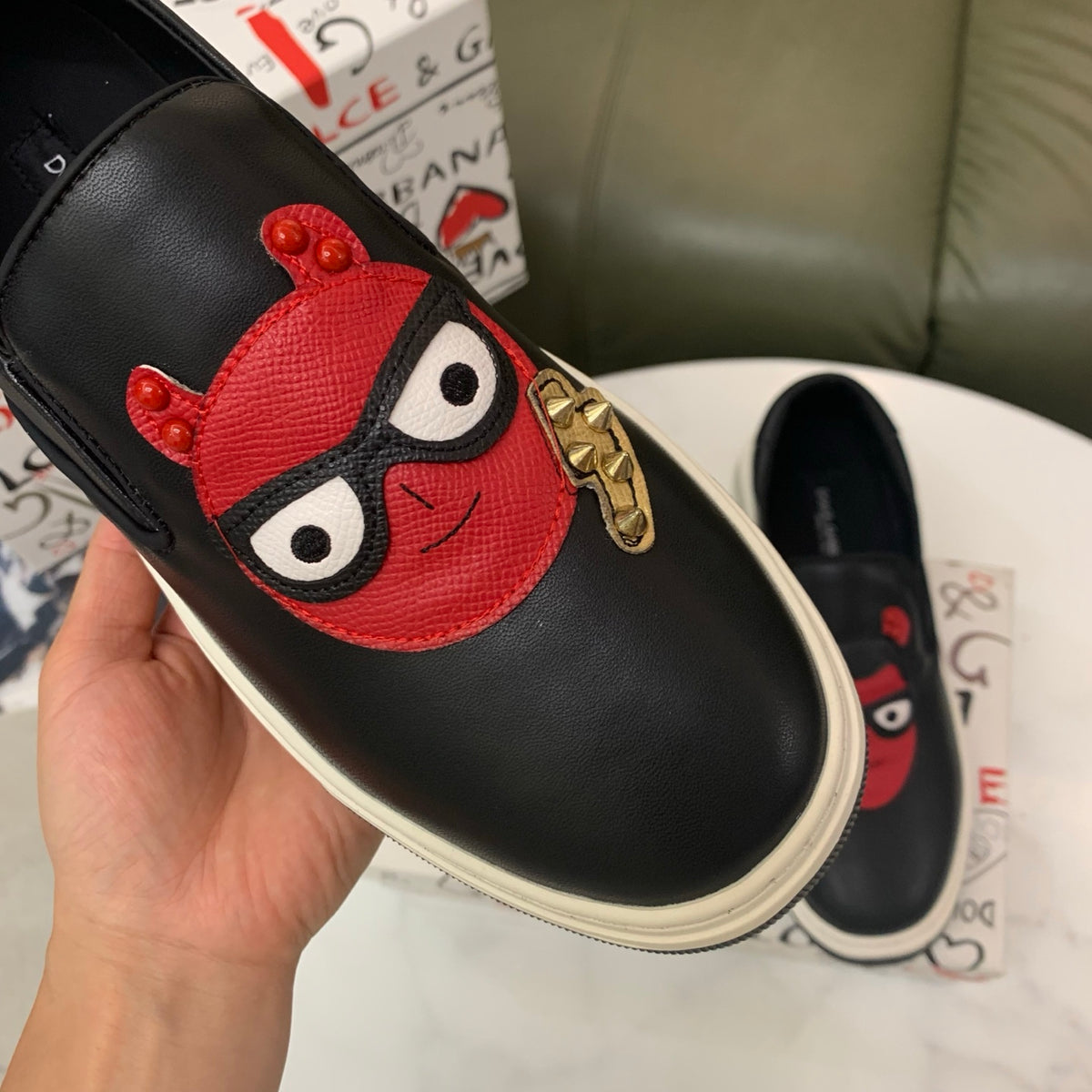 Dolce & Gabbana DG 'Little Monster' Casual Sneakers