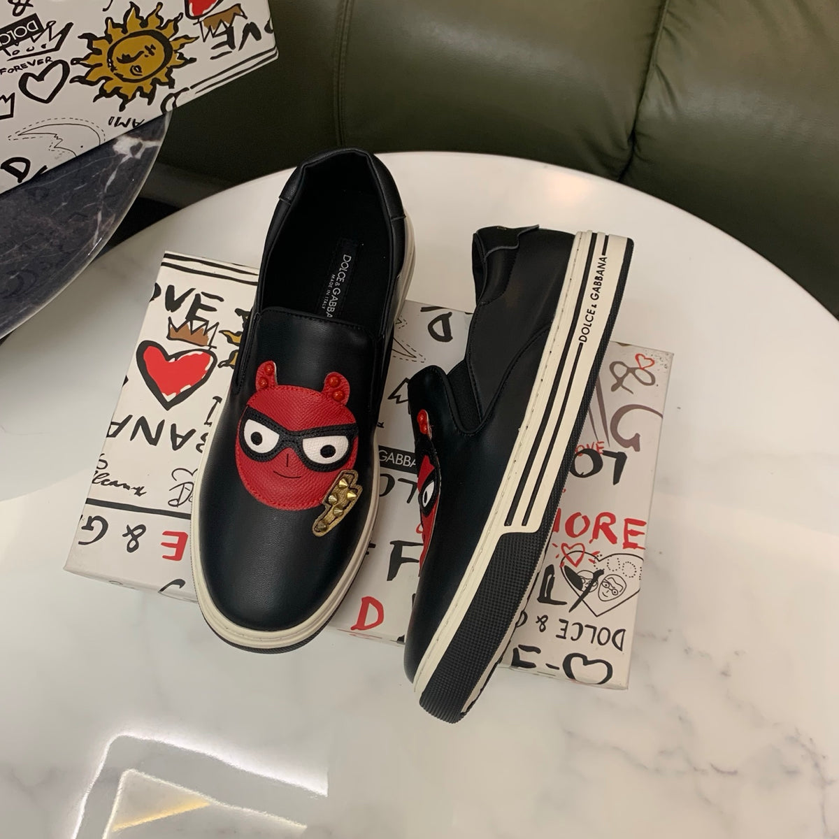 Dolce & Gabbana DG 'Little Monster' Casual Sneakers