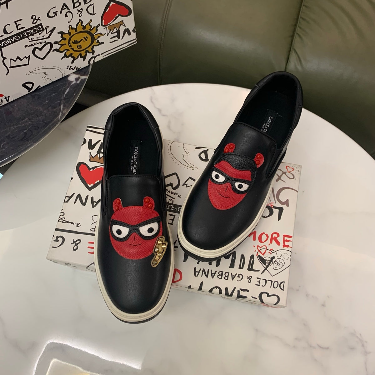 Dolce & Gabbana DG 'Little Monster' Casual Sneakers