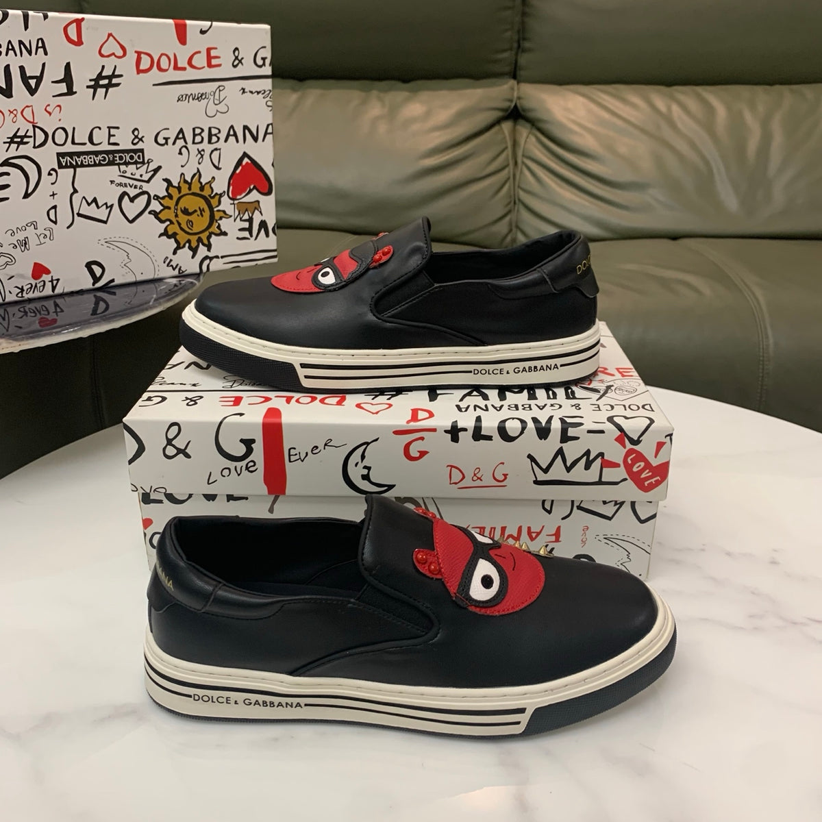 Dolce & Gabbana DG 'Little Monster' Casual Sneakers
