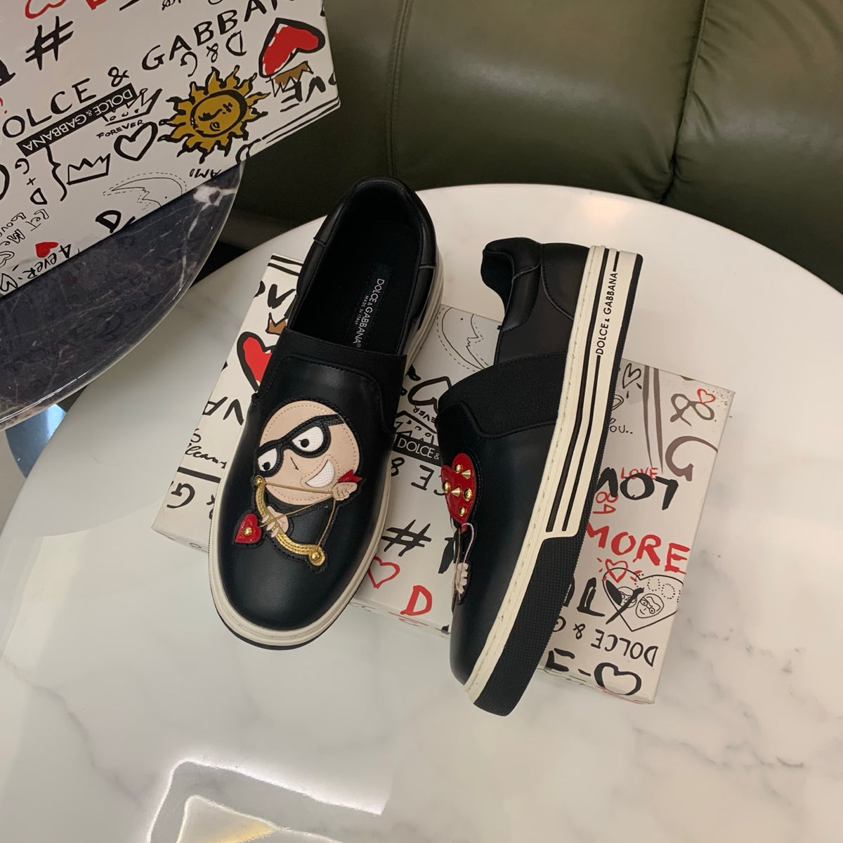 Dolce & Gabbana DG 'Little Monster' Casual Sneakers