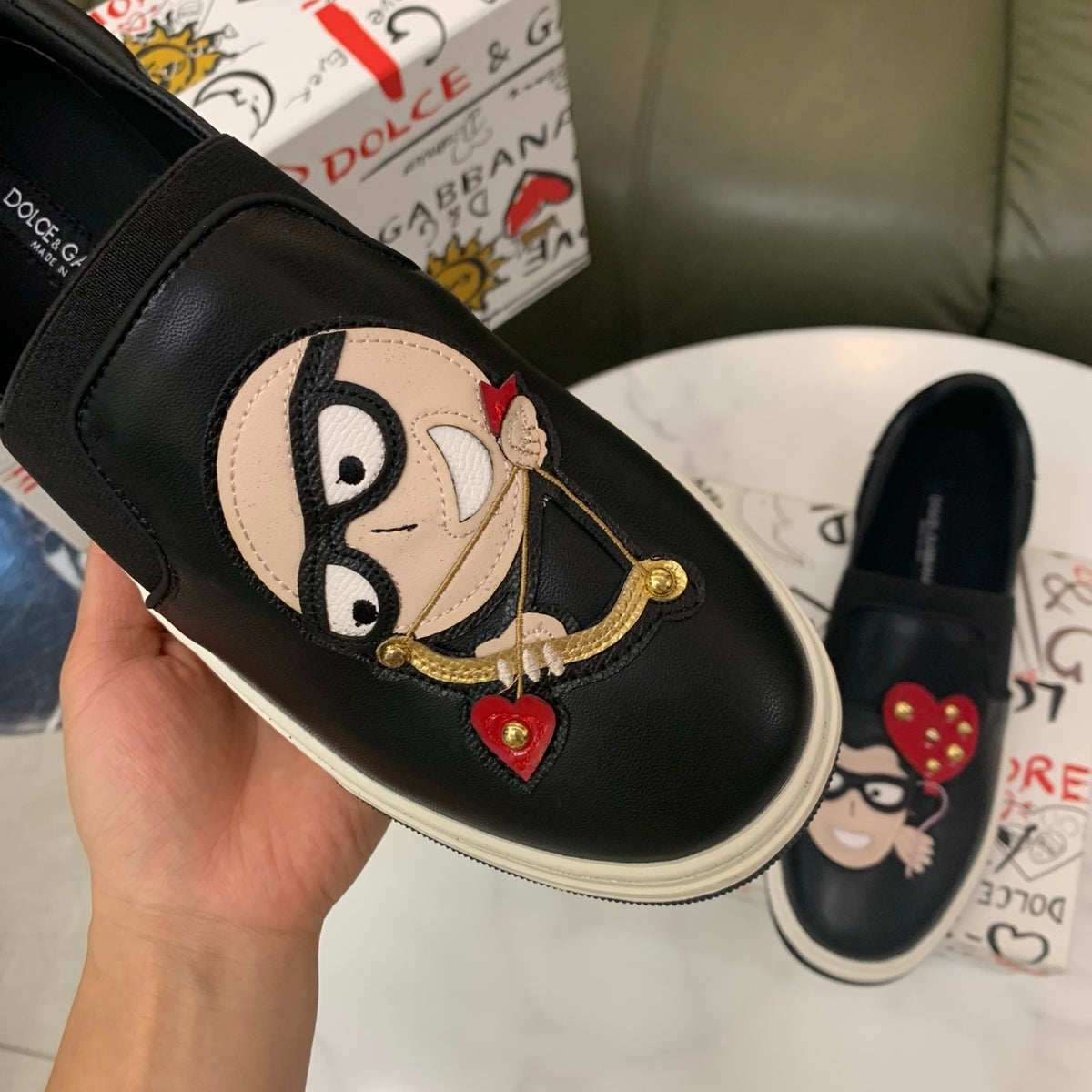 Dolce & Gabbana DG 'Little Monster' Casual Sneakers