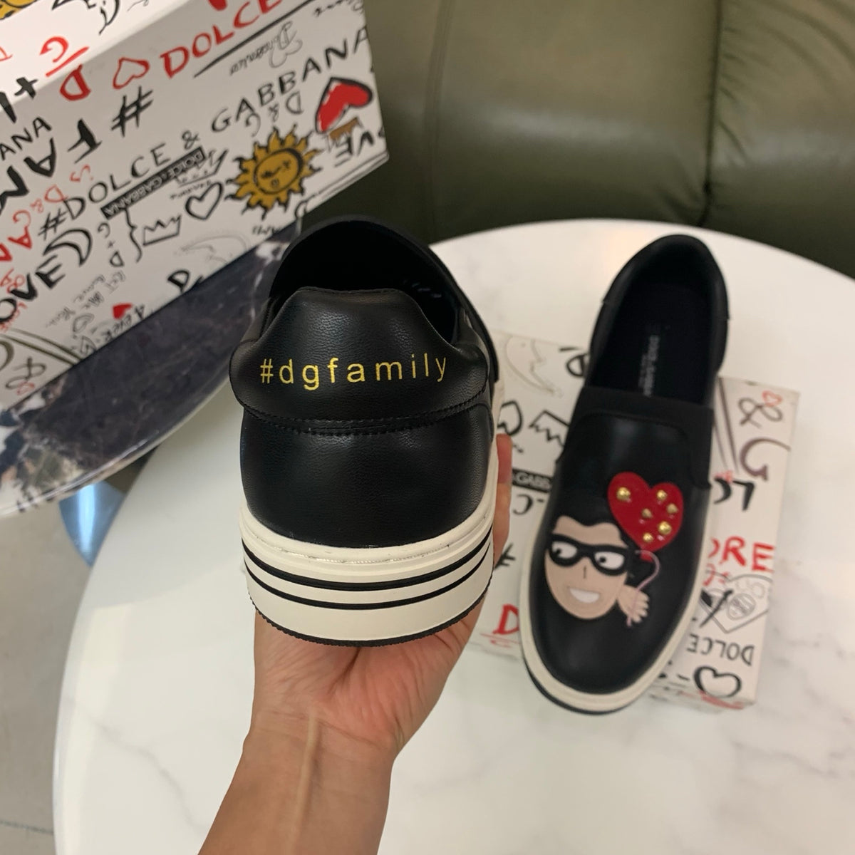 Dolce & Gabbana DG 'Little Monster' Casual Sneakers