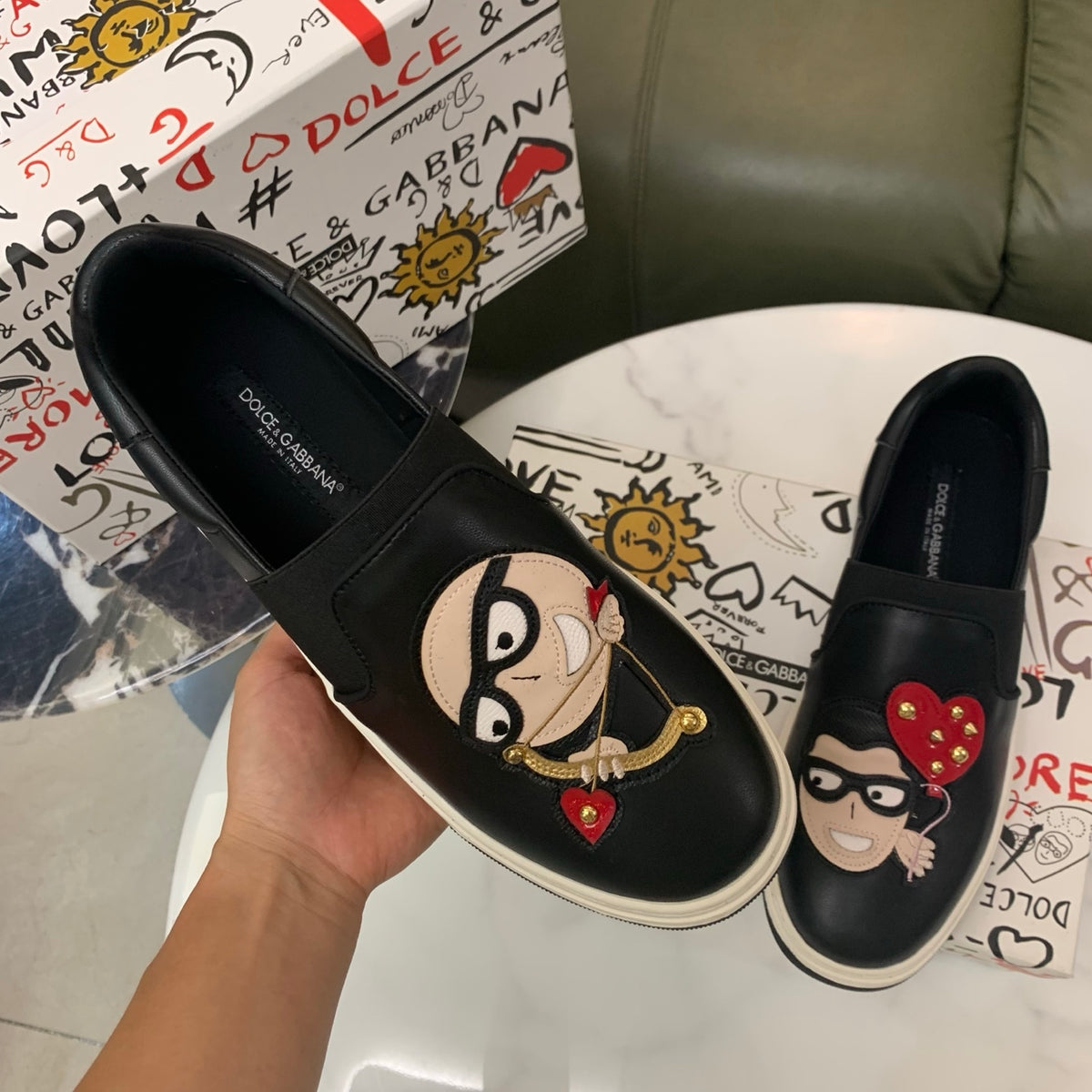 Dolce & Gabbana DG 'Little Monster' Casual Sneakers