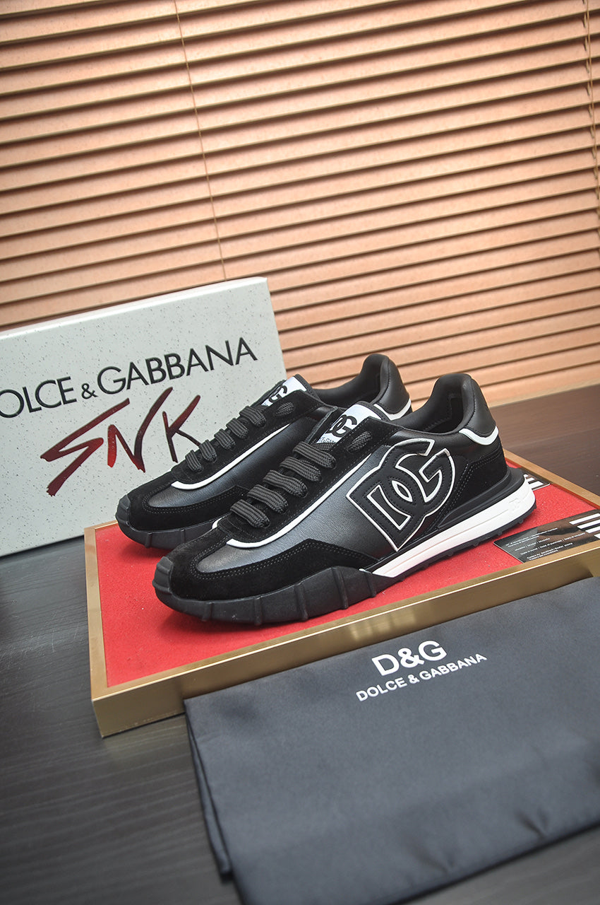 Dolce & Gabbana DG Low-Top Sneakers in Calfskin
