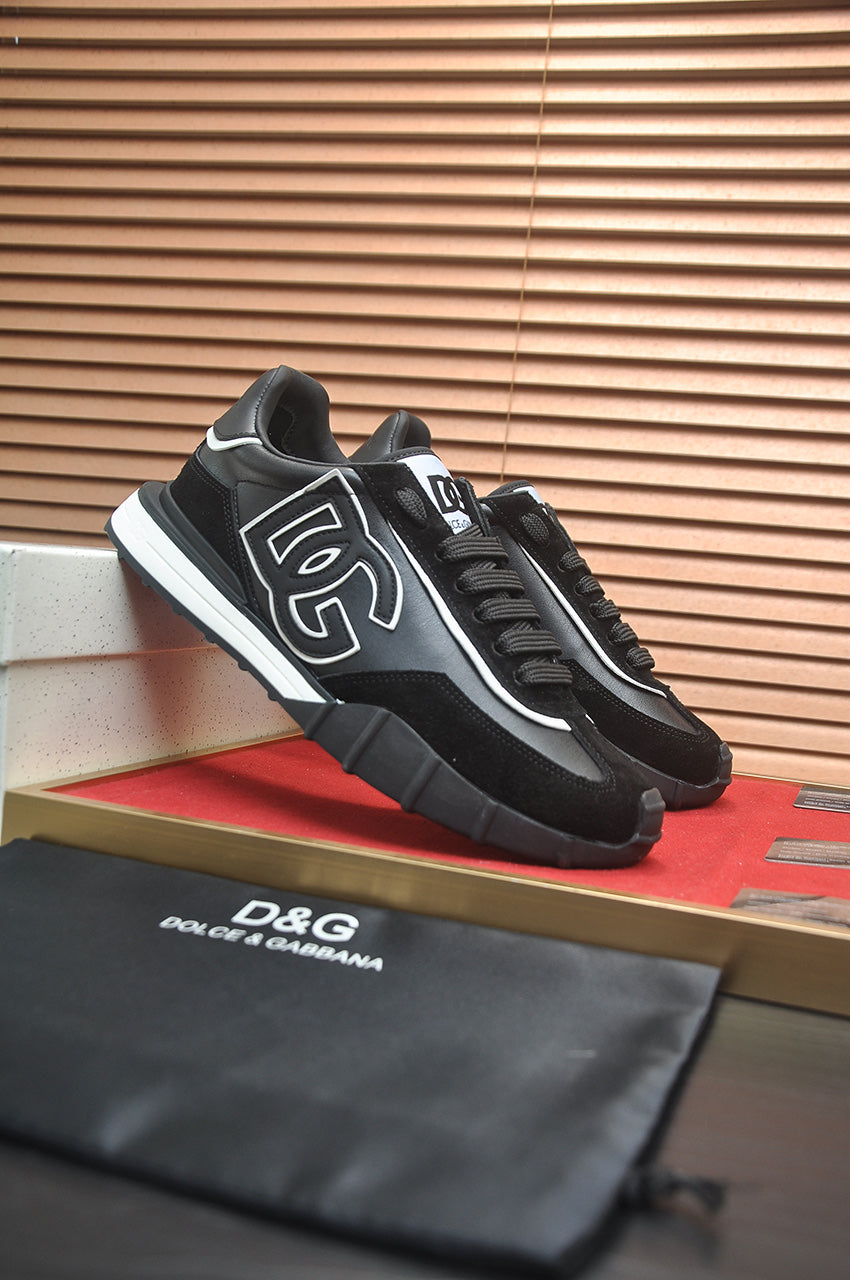 Dolce & Gabbana DG Low-Top Sneakers in Calfskin