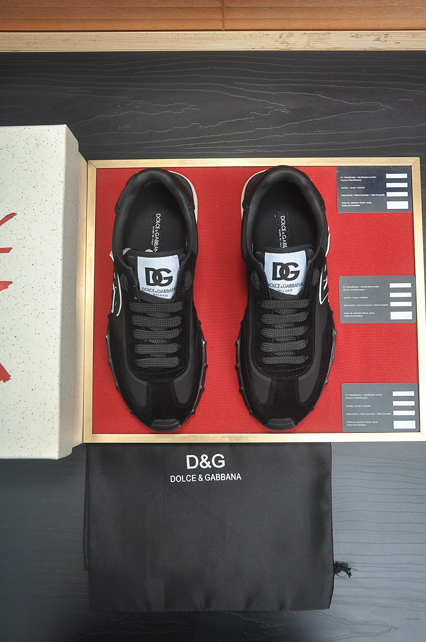 Dolce & Gabbana DG Low-Top Sneakers in Calfskin