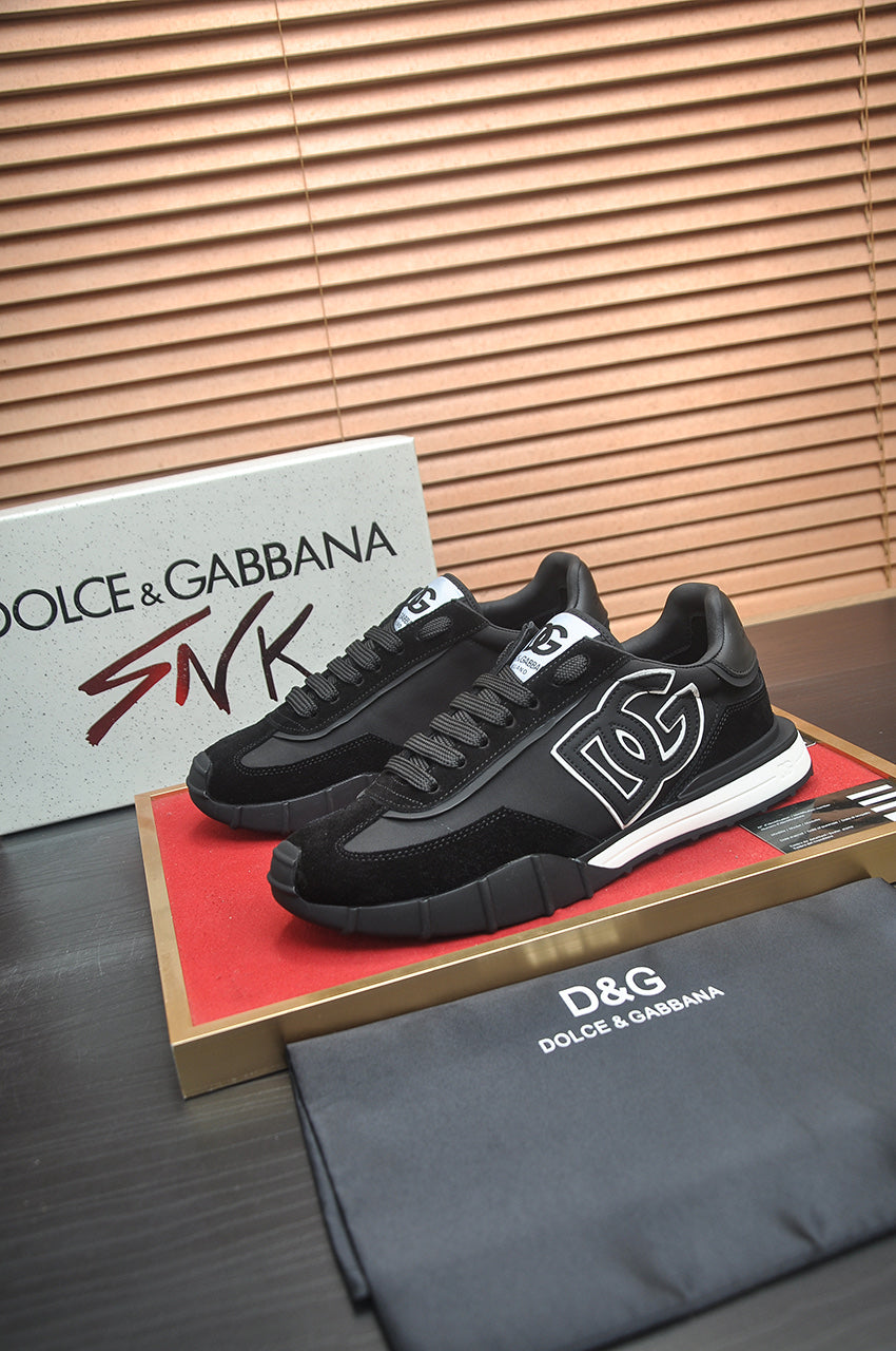 Dolce & Gabbana DG Low-Top Sneakers in Calfskin