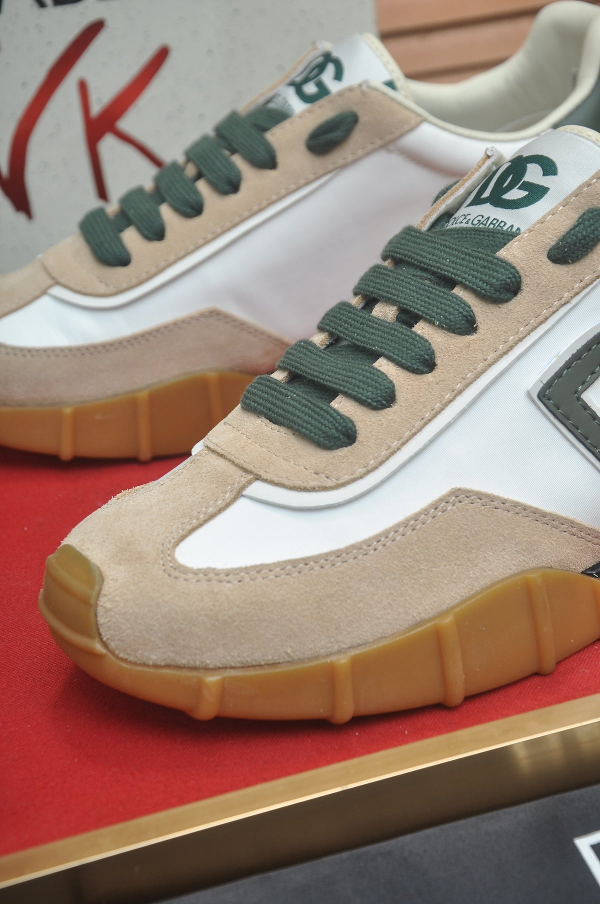 Dolce & Gabbana DG Low-Top Sneakers in Calfskin