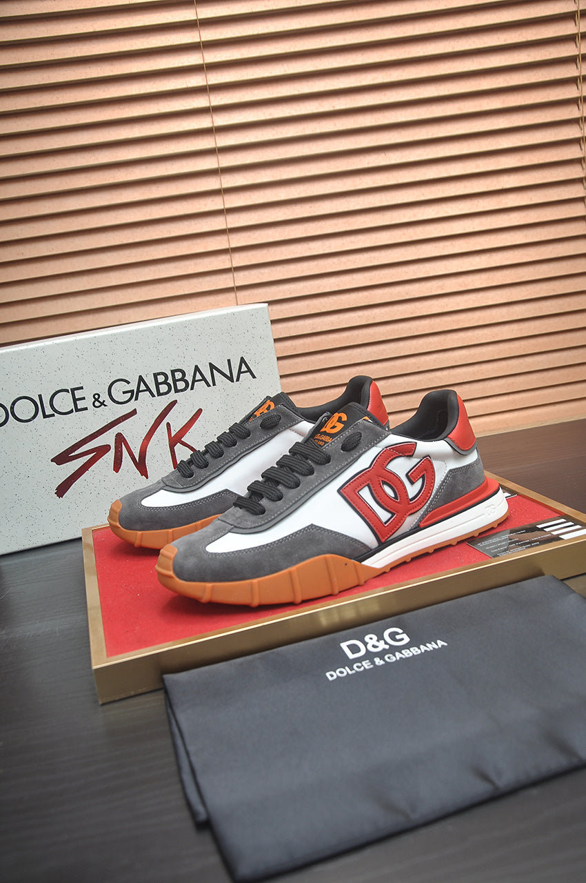 Dolce & Gabbana DG Low-Top Sneakers in Calfskin