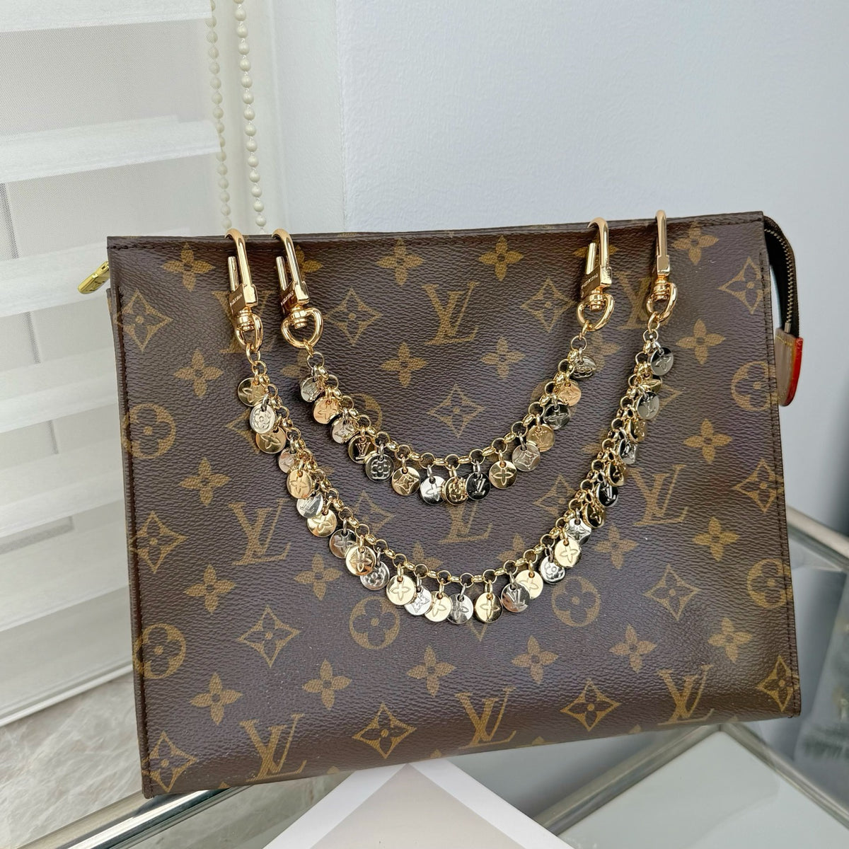 canvas floral Charm for women - alternate angle view 6