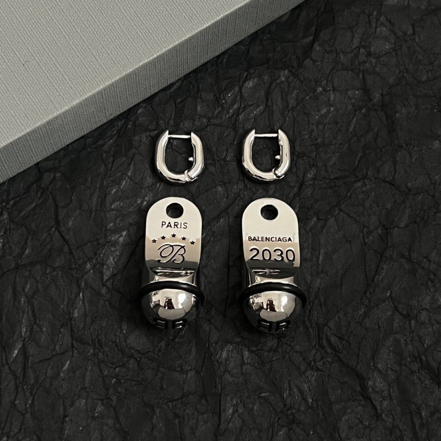 gold luxury Drop Earrings for women - alternate angle view 6