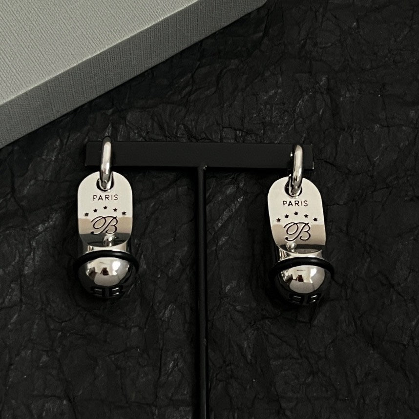 gold luxury Drop Earrings for women - alternate angle view 5
