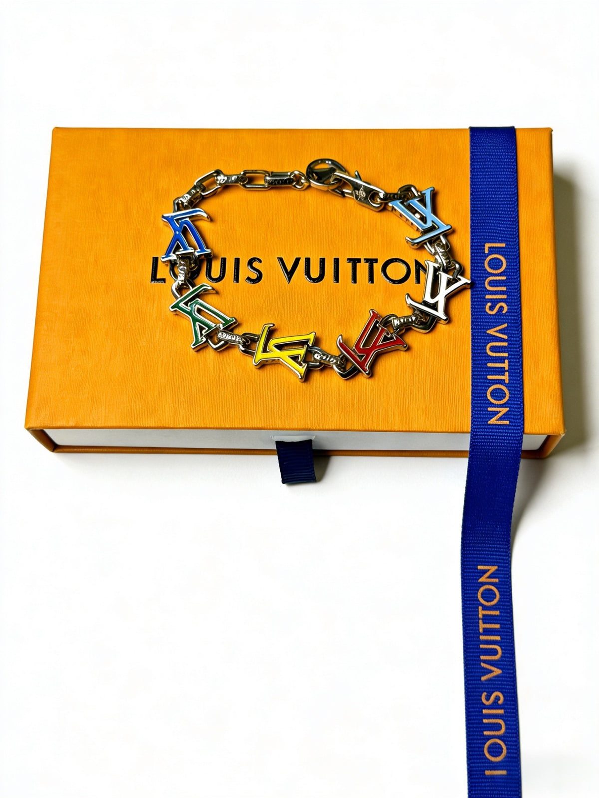 antique chain Bracelet for men - alternate angle view 5