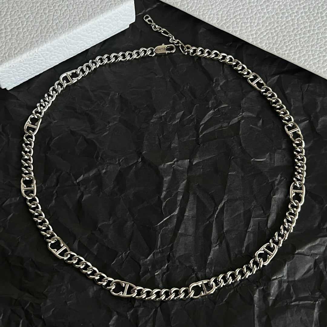 yellow brass sweet Necklace for women - alternate angle view 8