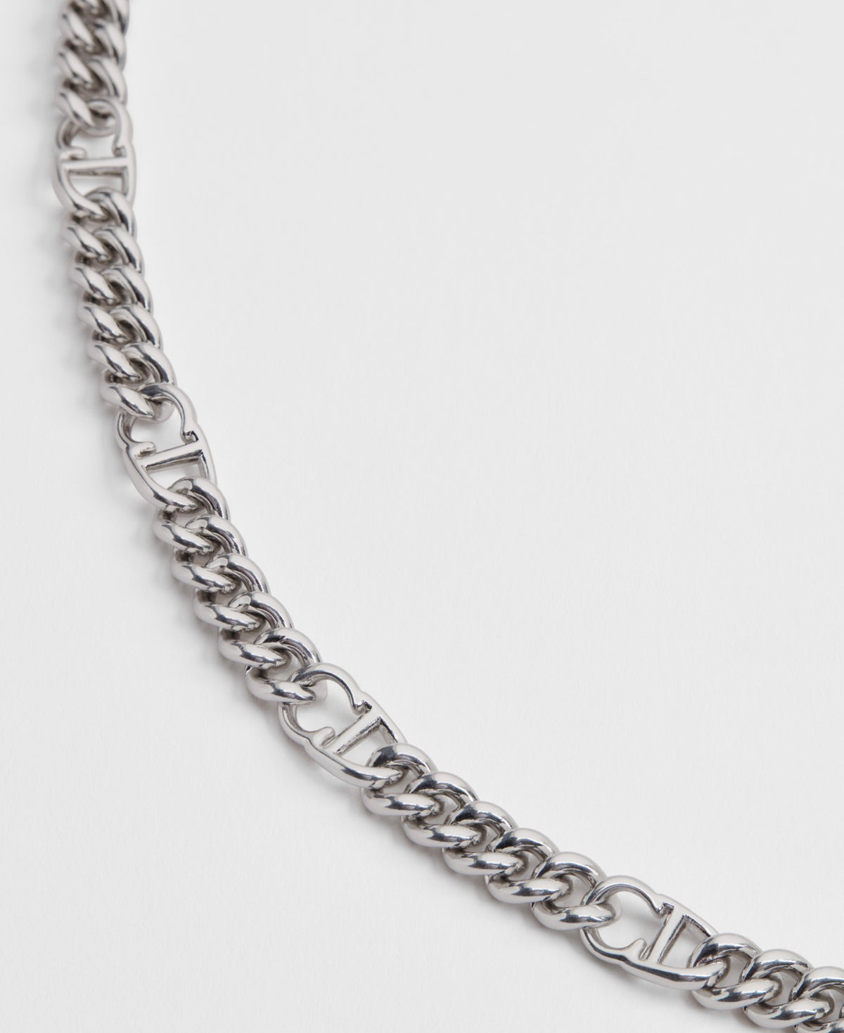 yellow brass sweet Necklace for women - alternate angle view 2