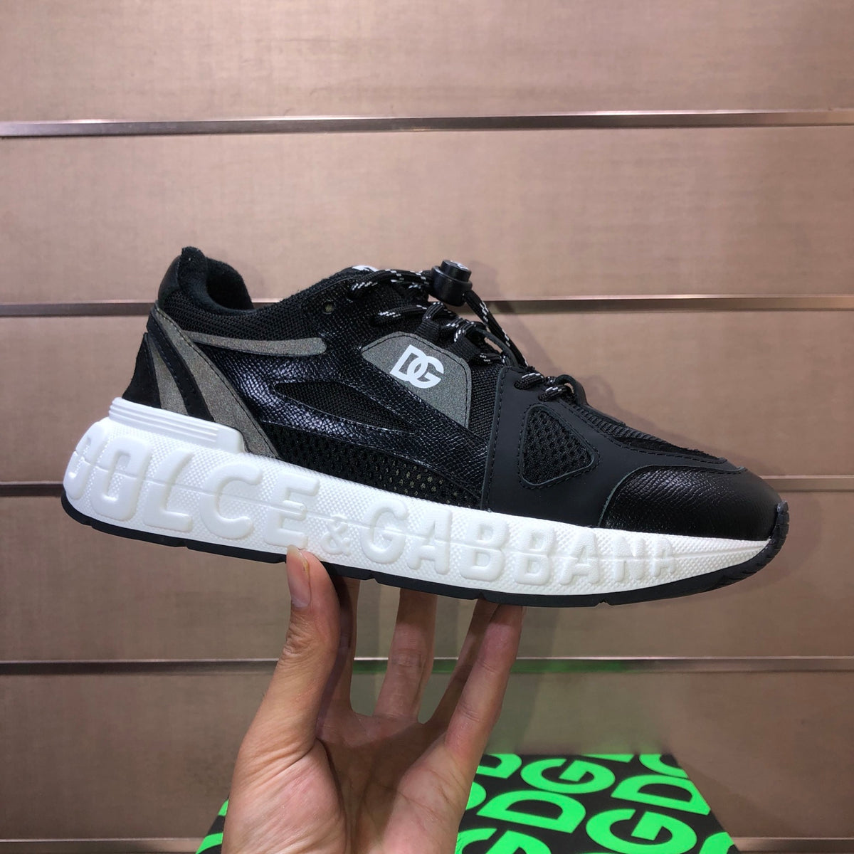 Dolce & Gabbana DG Low-Top Sneakers in Calfskin