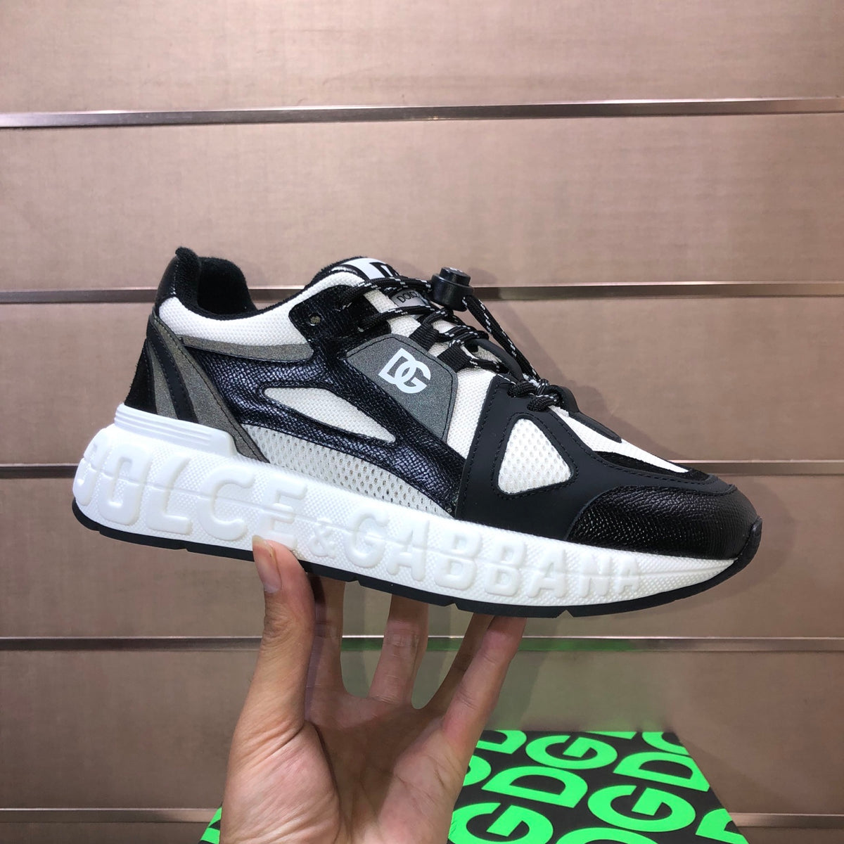 Dolce & Gabbana DG Low-Top Sneakers in Calfskin