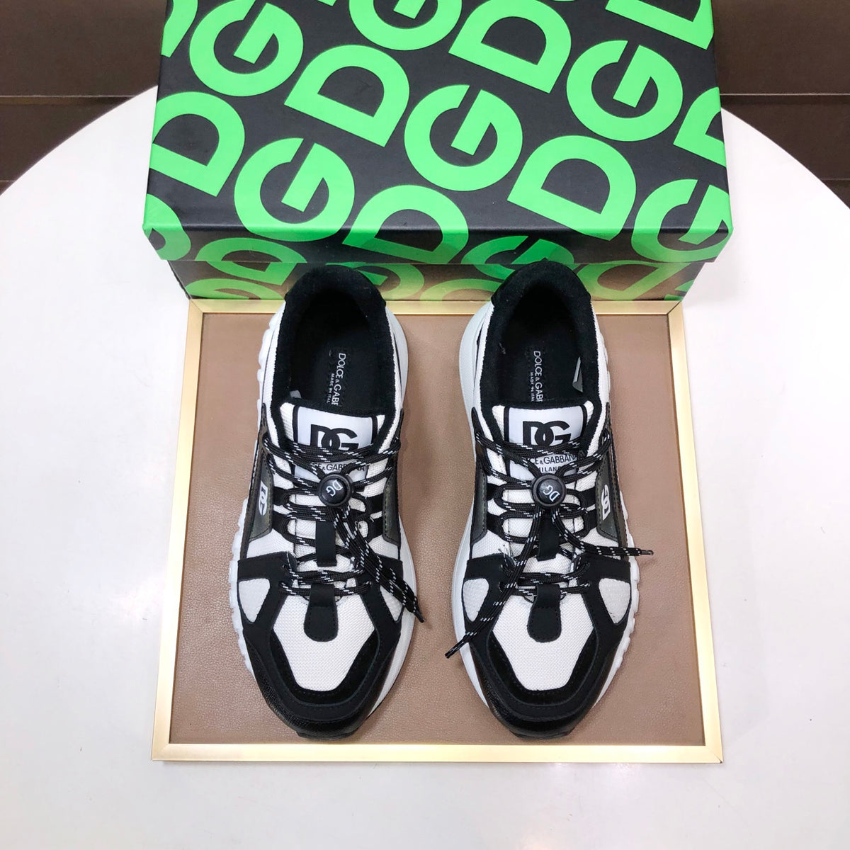 Dolce & Gabbana DG Low-Top Sneakers in Calfskin