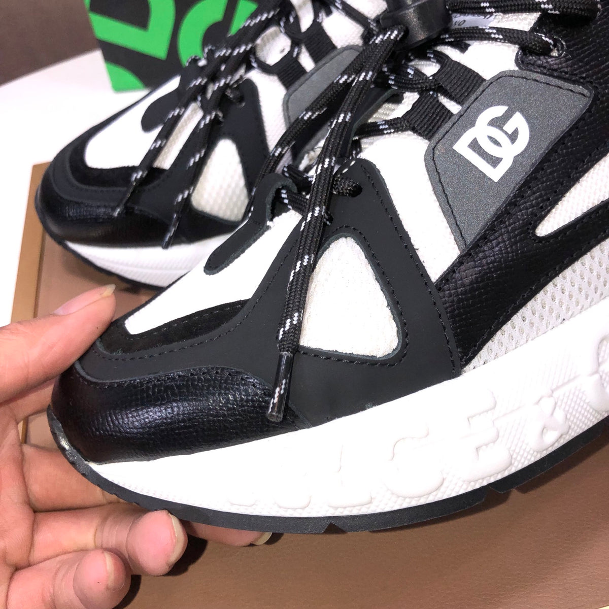 Dolce & Gabbana DG Low-Top Sneakers in Calfskin