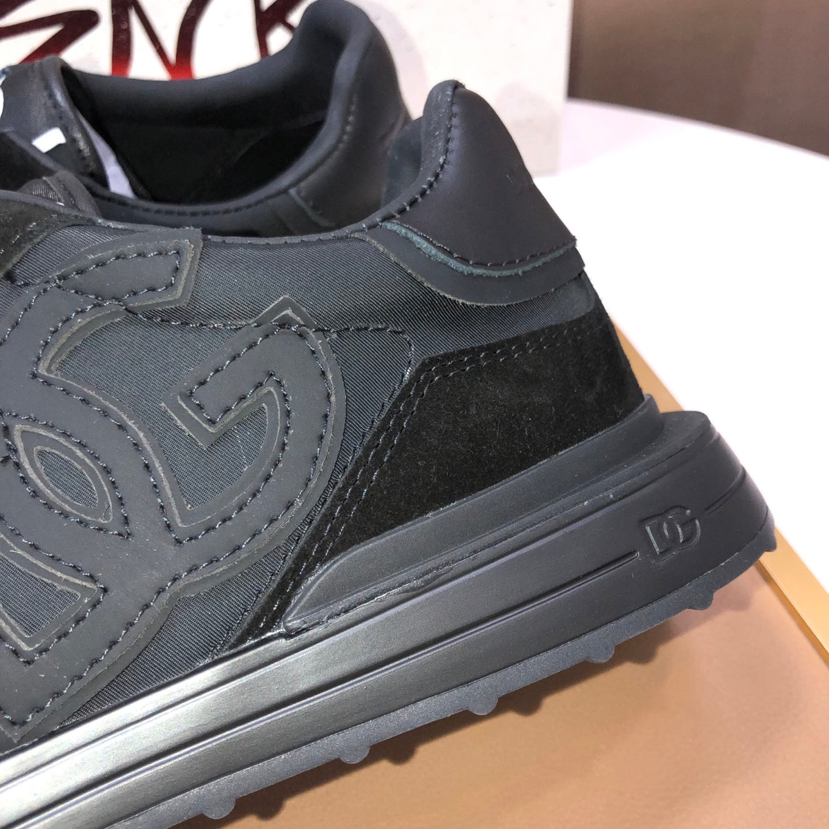 Dolce & Gabbana DG Low-Top Sneakers in Calfskin