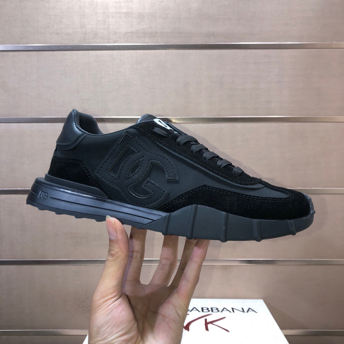 Dolce & Gabbana DG Low-Top Sneakers in Calfskin