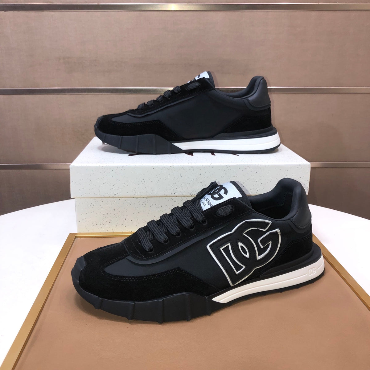 Dolce & Gabbana DG Low-Top Sneakers in Calfskin