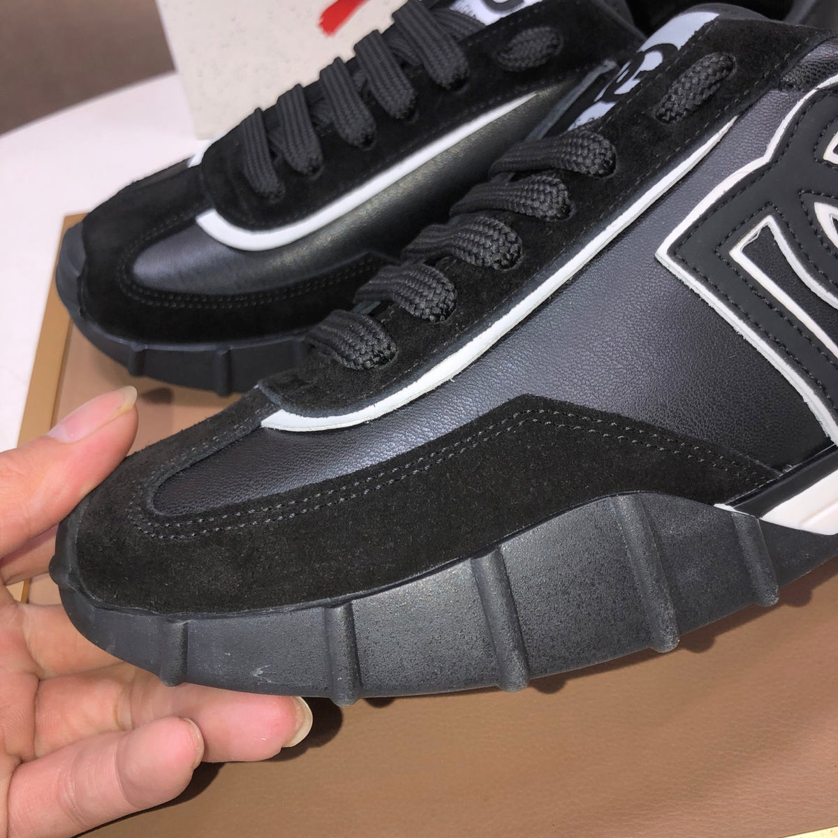 Dolce & Gabbana DG Low-Top Sneakers in Calfskin