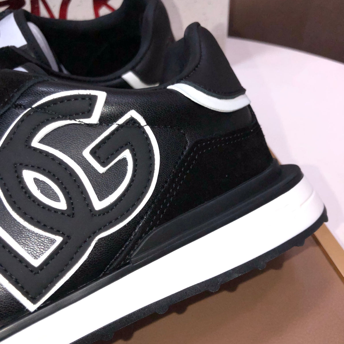 Dolce & Gabbana DG Low-Top Sneakers in Calfskin