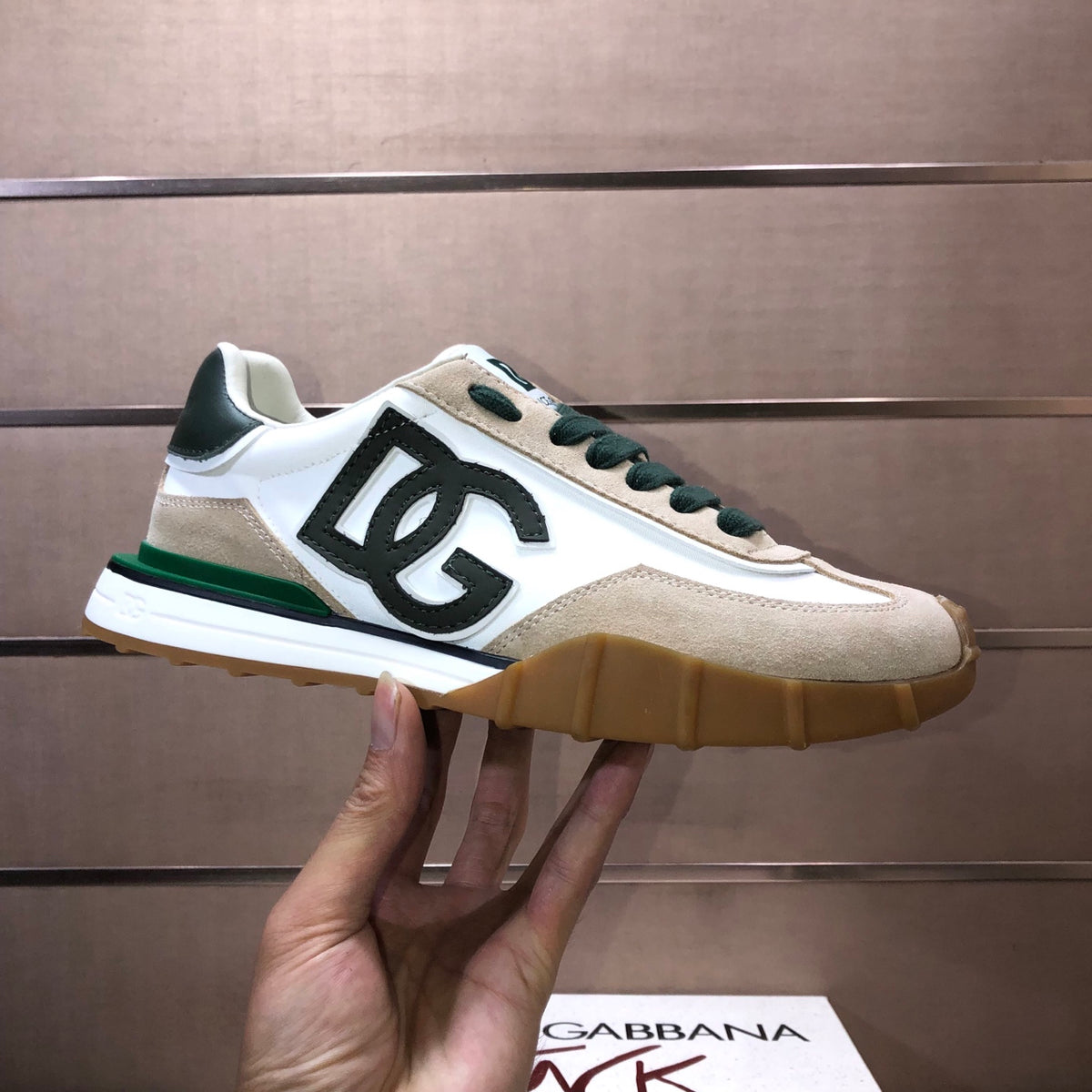 Dolce & Gabbana DG Low-Top Sneakers in Calfskin