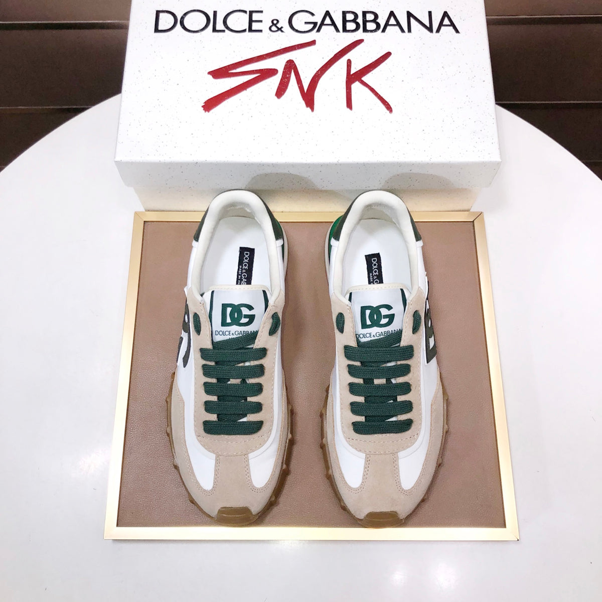 Dolce & Gabbana DG Low-Top Sneakers in Calfskin