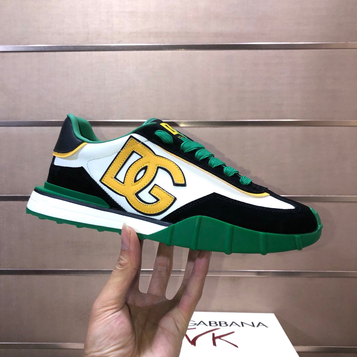 Dolce & Gabbana DG Low-Top Sneakers in Calfskin