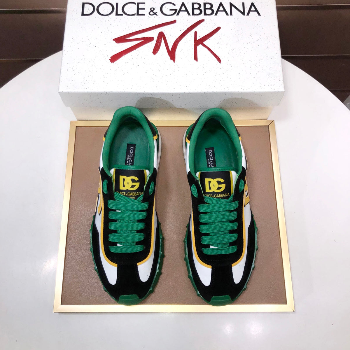 Dolce & Gabbana DG Low-Top Sneakers in Calfskin